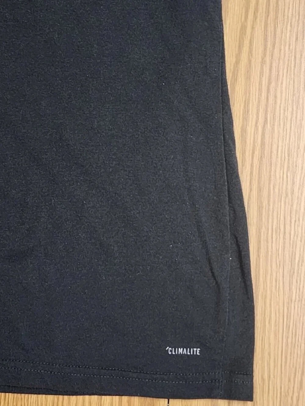 adidas Mens Sz Small Climalite Badge of Sport Graphic Tee Shirt Flawed